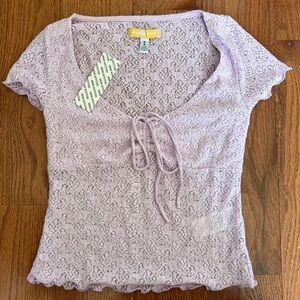 light pink urban top